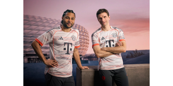 Willkommen: Das neue Auswärtstrikot des FC Bayern München